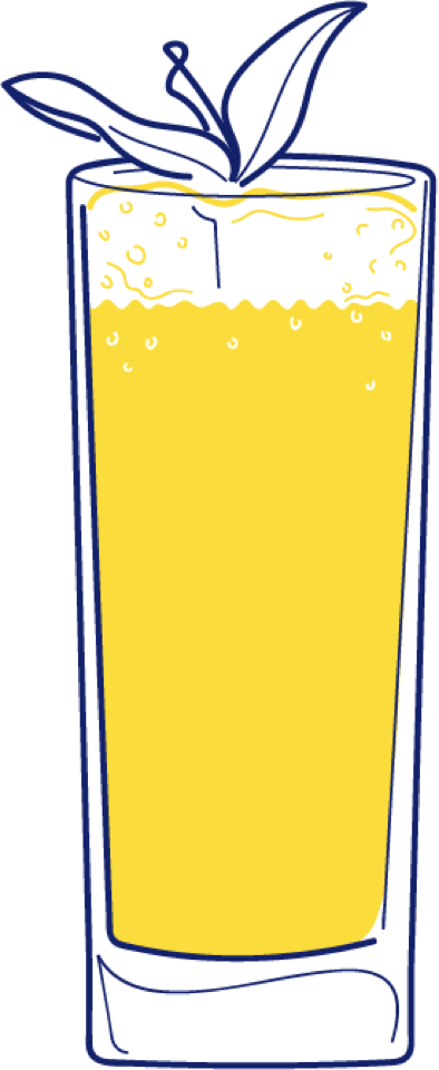 Limoncello di Capri - cocktail illustration