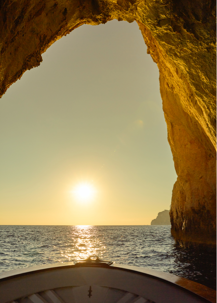 Limoncello di Capri - Faraglione at sunset